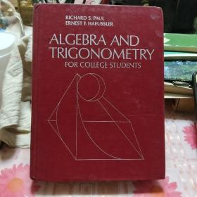 【外文原版】ALGEBRA AND TRIGONOMETRY（大学生代数和三角学）【精装】