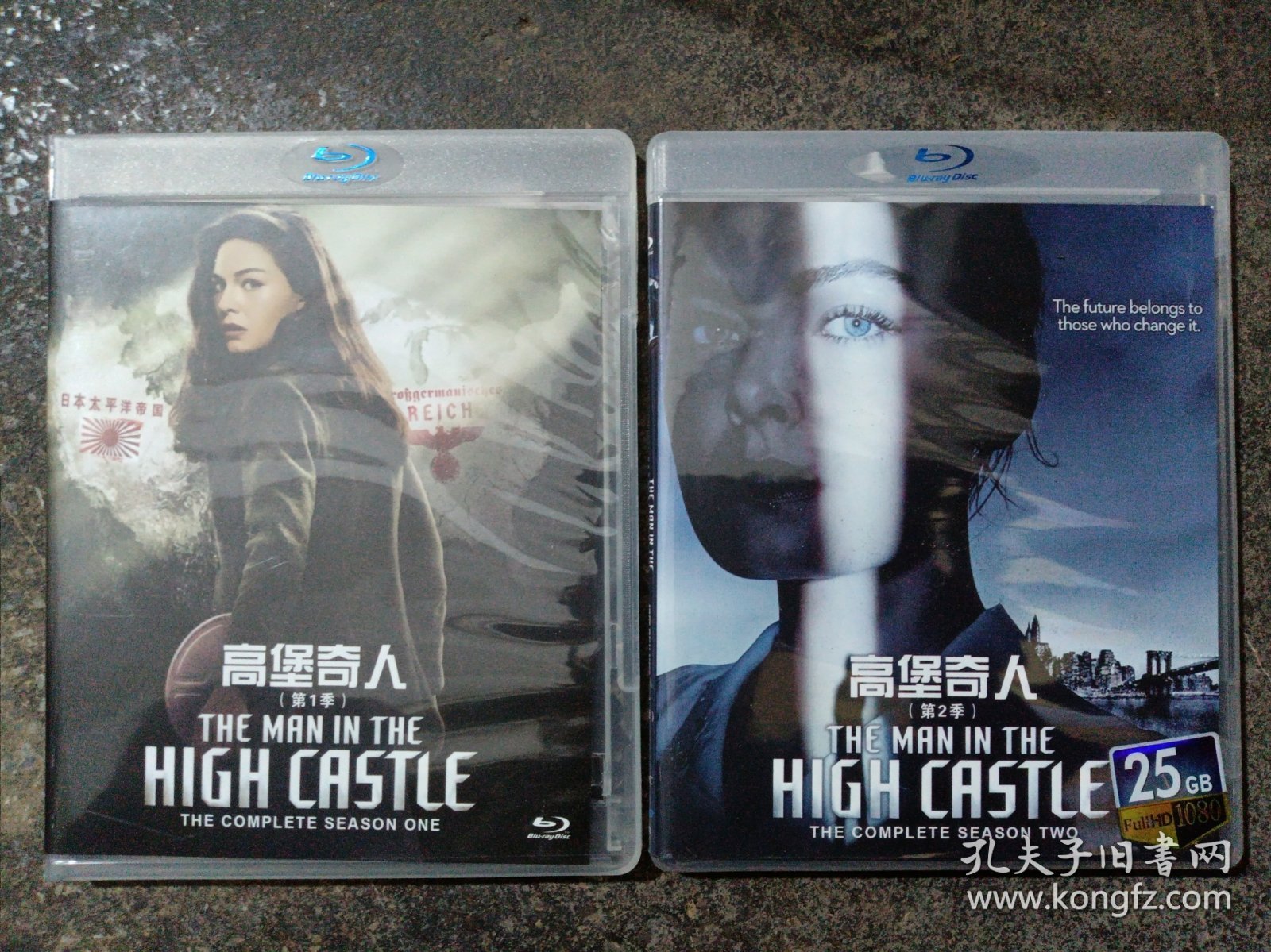 高堡奇人 碟片， 1~2季，2盒4碟装