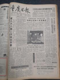 重庆日报1994年1月19日