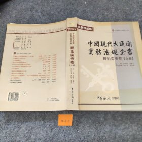 中国现代大通关实务法规全书：理论实务卷（上卷）平装