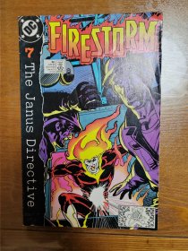 1989年英文DC原版漫画 Firestorm #86 火风暴 16开