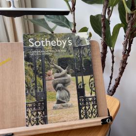 Sotheby' 苏富比 拍卖画册 喷泉雕塑 绝版