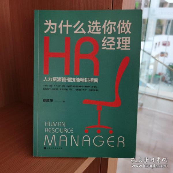 为什么选你做HR经理：人力资源管理技能精进指南（三茅网@红尘醉弥勒徐胜华十年人资工作精华结集）