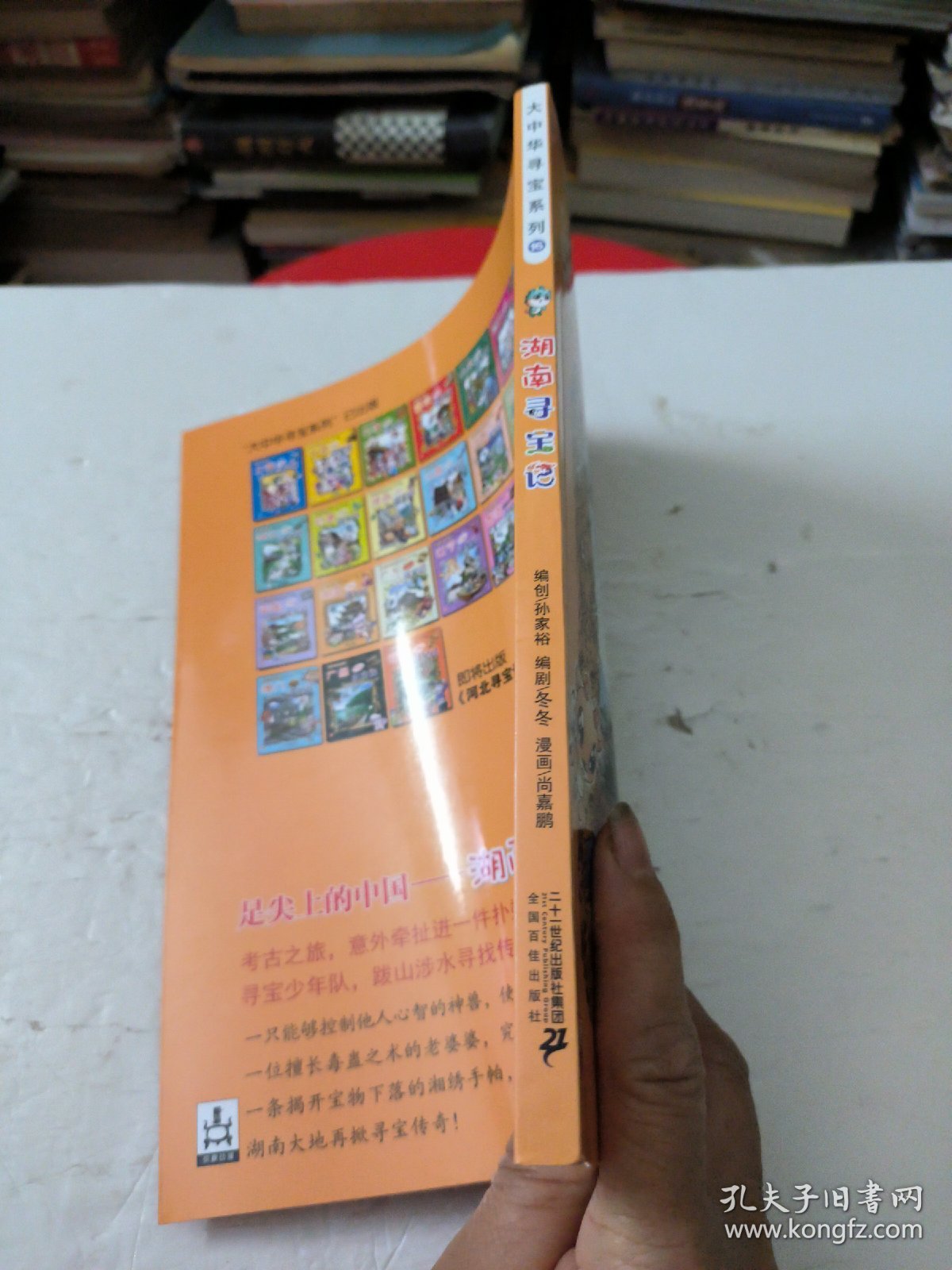 大中华寻宝系列16 湖南寻宝记 我的第一本科学漫画书