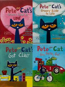 皮特猫英文原版绘本 pete the cat's（4册）