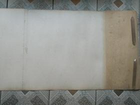 陆之甫 1986年设计画作 床单被单原稿(春光美)之一花月图案