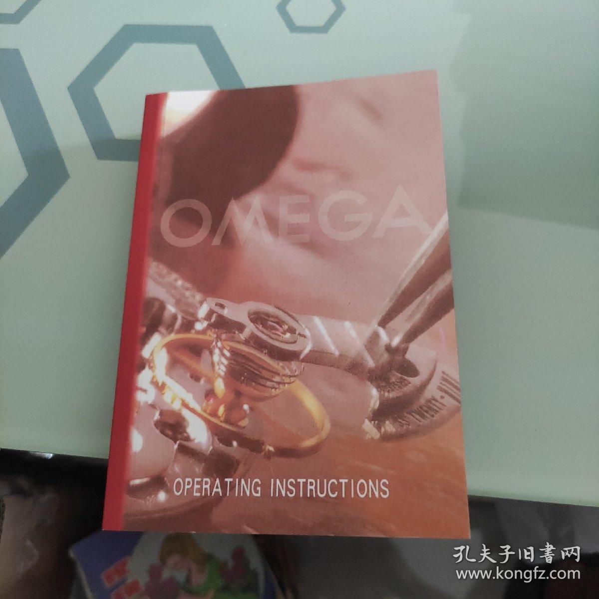 OMEGA OPERATING INSTRUCTIONS