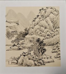 山水小品卡纸（83）