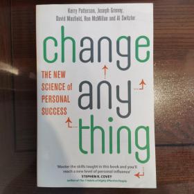 Change Anything: The New Science of Personal Success