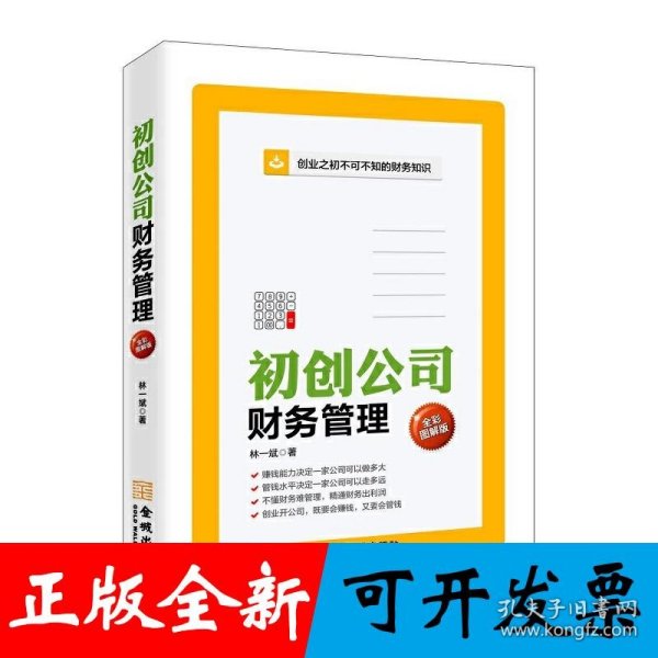 初创公司财务管理（全彩图解版）