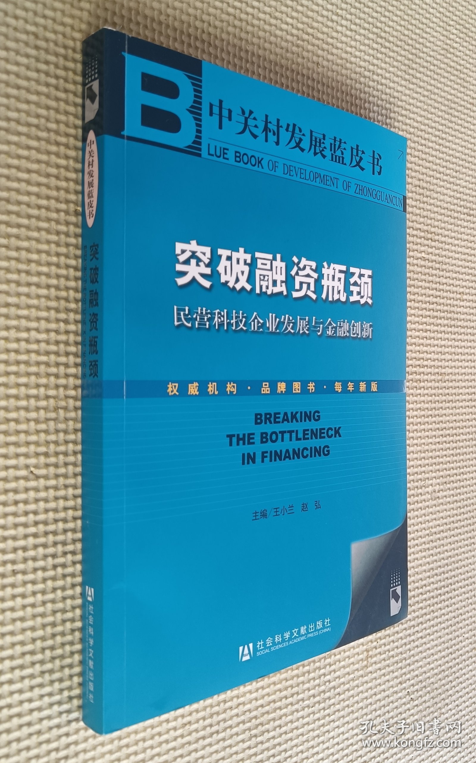 中关村发展蓝皮书：突破融资瓶颈