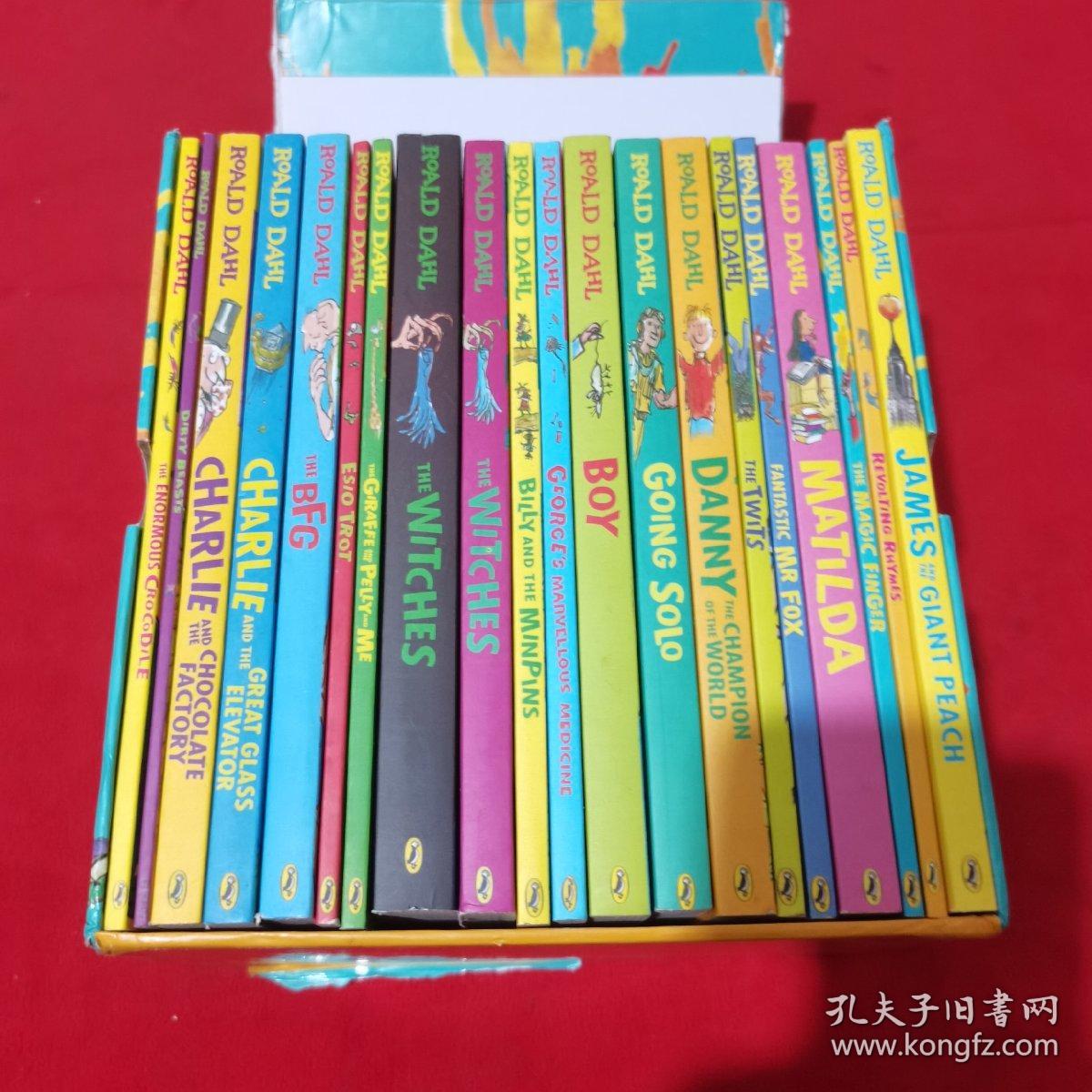 【正版】新版罗尔德达尔全集17册小说套装Roald Dahl