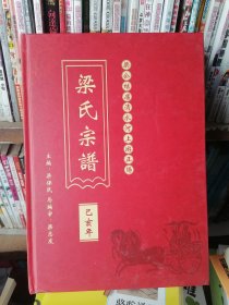 梁氏宗谱 梁公结庐正阳县清水河上游世系《梁氏宗谱》