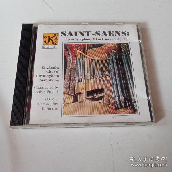 CD SAINT-SAENS，C小调第三交响曲