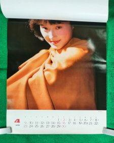 '89年挂历 （影视女明星）13张全76x52cm 近乎全新【封面与12月谭小燕.1月巩俐.2王姬.3方舒.4柳迪.5白灵6李静莉.7高建华.8李勇勇.9万琼.10宋佳.11付艺伟】