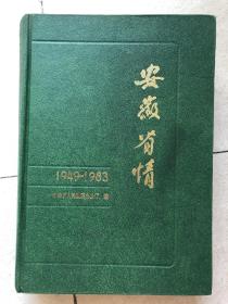 安徽省情 精装（1949-1983）