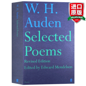 英文原版 W. H. Auden: Selected Poems奥登诗选 英文版 进口英语原版书籍