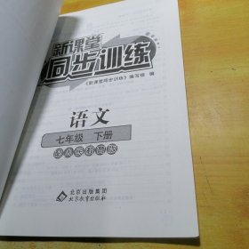 新课堂同步训练：语文（七年级下册 配人民教育版）