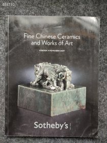 一本库存，伦敦苏富比2009年秋季拍卖会 优秀中国陶瓷工艺品 售价260元包邮 9号狗院