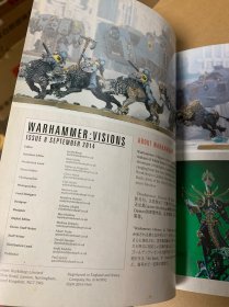 英文原版WARHAMMER VISIONS 08 2014年9月