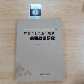 广西“十二五”规划前期战略研究