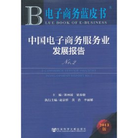 电子商务蓝皮书：中国电子商务服务业发展报告No.2（2013版）