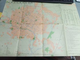 成都市区旅游交通图