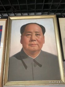 毛主席油画