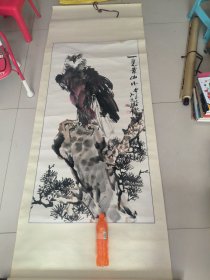 季则夫书画作品：一览众山小（尺寸68*136cm）