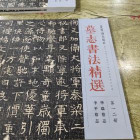 墓志书法精选:第十二册(正版)