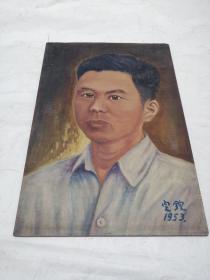 四川老画家陶定锽50年代人物