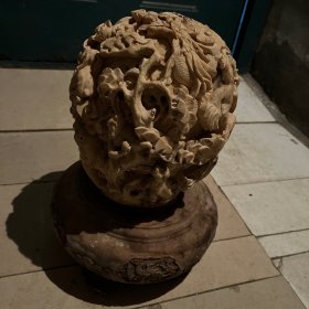 十二生肖石雕（净重13.6公斤）