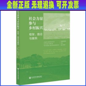 社会力量参与乡村振兴：框架、路径与案例