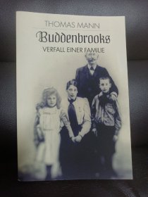 Buddenbrooks verfall einer familie by Thomas Mann -- 托马斯曼《布登勃洛克一家》德语原版 平装本