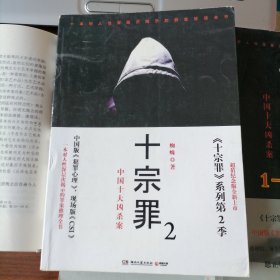 十宗罪2：中国十大变态凶杀案（2017年10月一版一印，品相见图片，包邮）