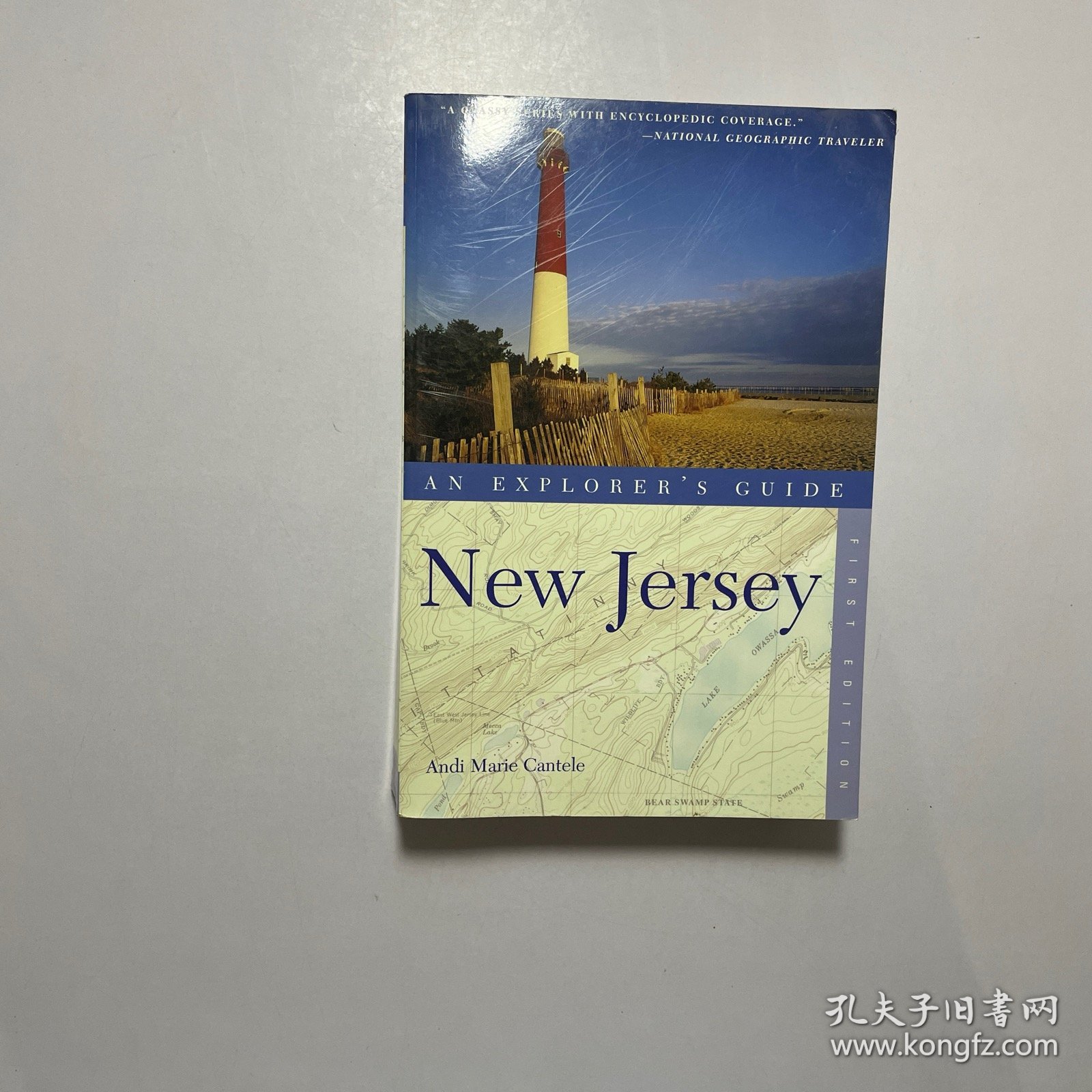英文原版Explorer's Guide New Jersey新泽西探险家指南