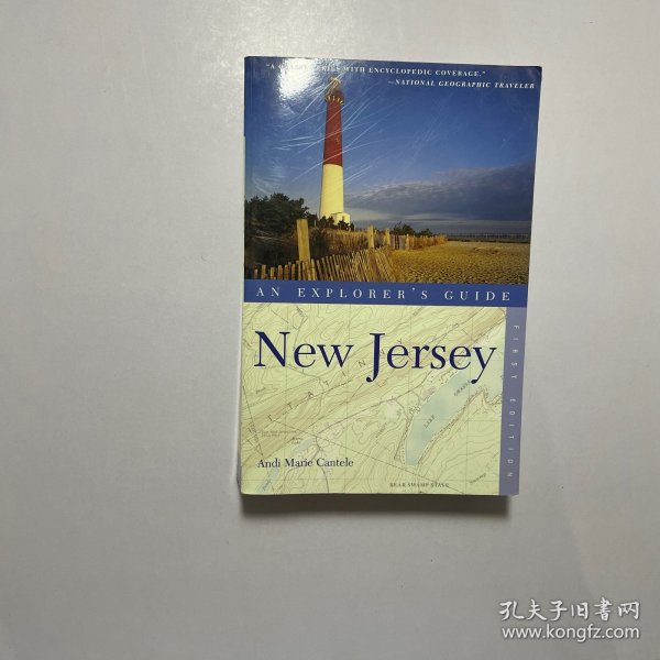 英文原版Explorer's Guide New Jersey新泽西探险家指南