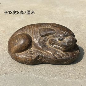 清·鹅卵石镇纸