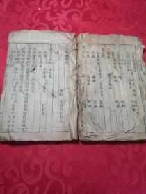 清末石印本：《王肯堂医学》残本2册合售 品见图