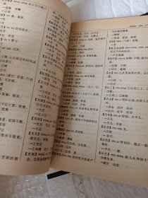 学生同义反义词典，1990一版一印