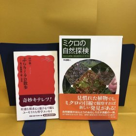 日文 ぶらりミクロ散歩 : 電子顕微鏡で覗く世界　　　ミクロの自然探検　２冊