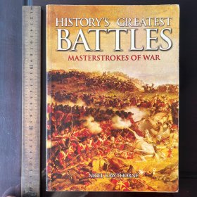 英文原版：History's Greatest Battles: Masterstrokes of War 现货