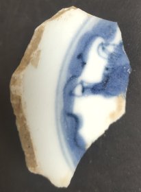 清代青花古瓷片(3)