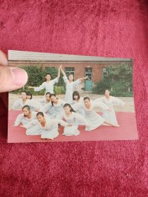 跳舞美女 老照片八十年代九十年代彩色相片像片