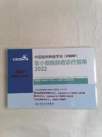 中国临床肿瘤学会（CSCO）非小细胞肺癌诊疗指南.2022