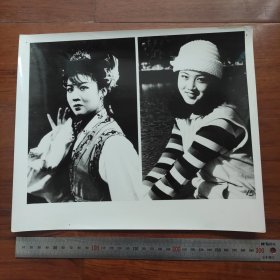 超大尺寸：1987年，安徽黄梅戏新秀韩再芬（潜山人，国家一级演员、白玉兰表演艺术奖、两次获得中国戏剧梅花奖）
