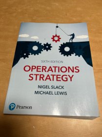 Operations strategy 6th 运营战略