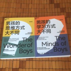 男孩的思维方式大不同 +男孩的学习方式大不同 （2本合售）   请看图