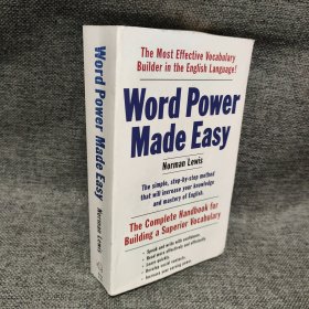 Word Power Made Easy: The Complete Handbook for Building a Superior Vocabulary 英文原版