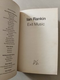 Exit Music 英文原版 16开 较厚